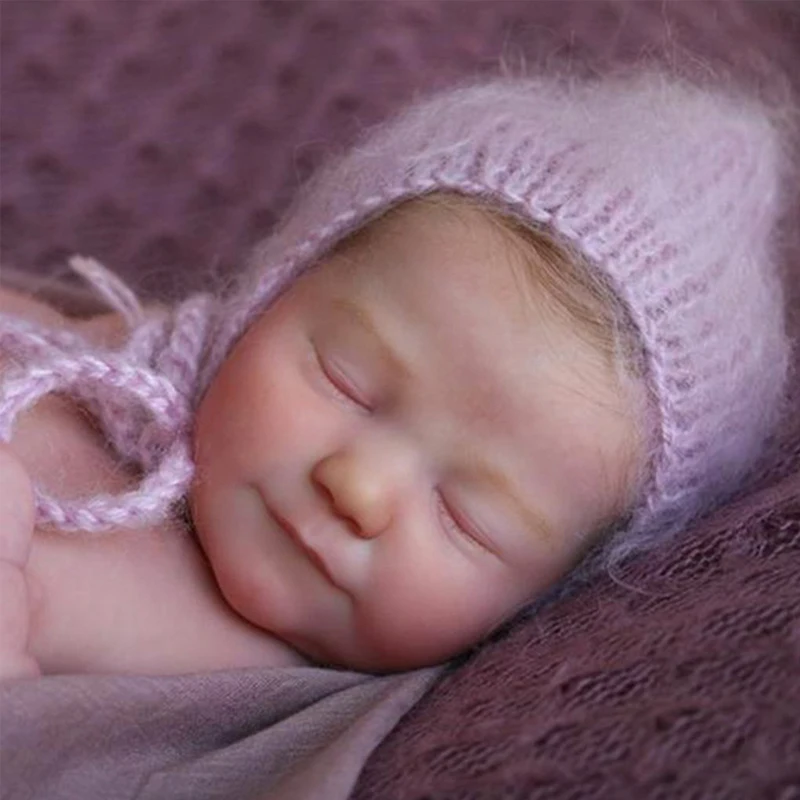 19 дюймов DIY чистые наборы Reborn Baby Doll реалистичные Июнь виниловые неокрашенные