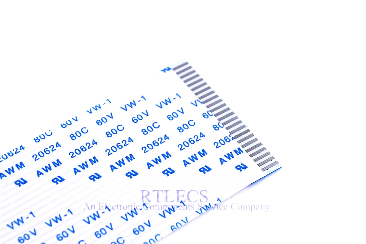 Плоский гибкий кабель FPC 5 шт. шаг джемпера FFC 1 25 мм 24 контакта одинаковые контакты