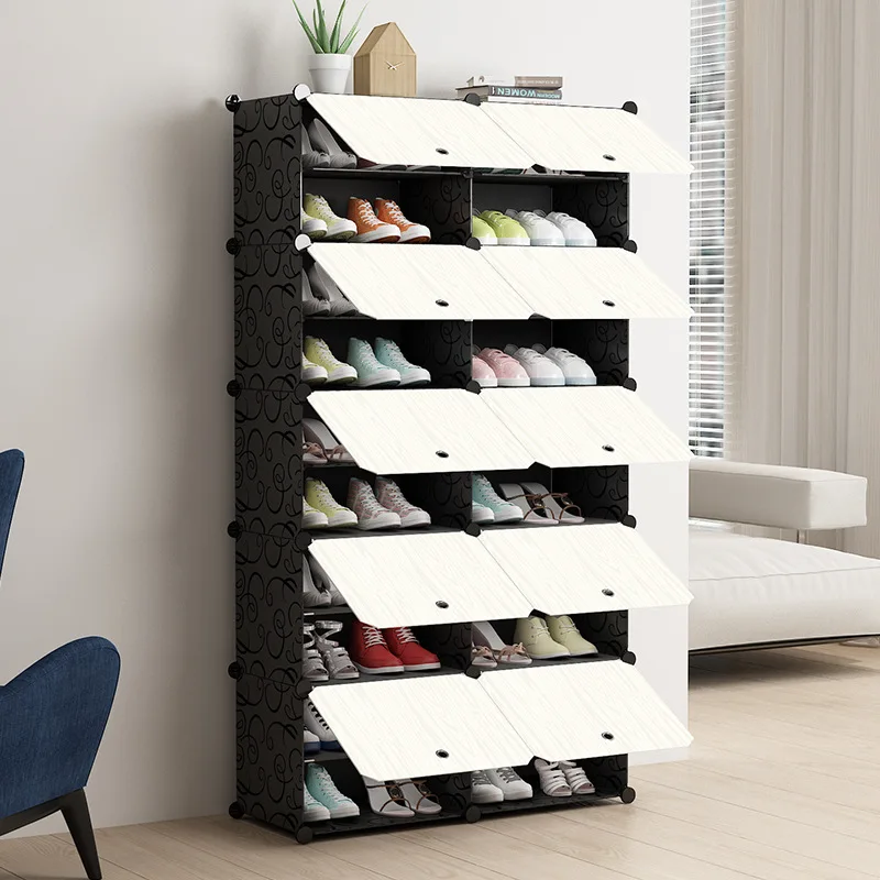 Fashoin модульный шкаф для обуви стоящий пылезащитный органайзер хранения съемный