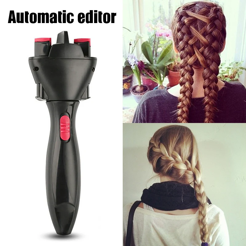

Automatic Hair Braider Hair Fast Styling Knotter Smart Electric Braid Machine Twist Braided Curling Tool ZGOOD