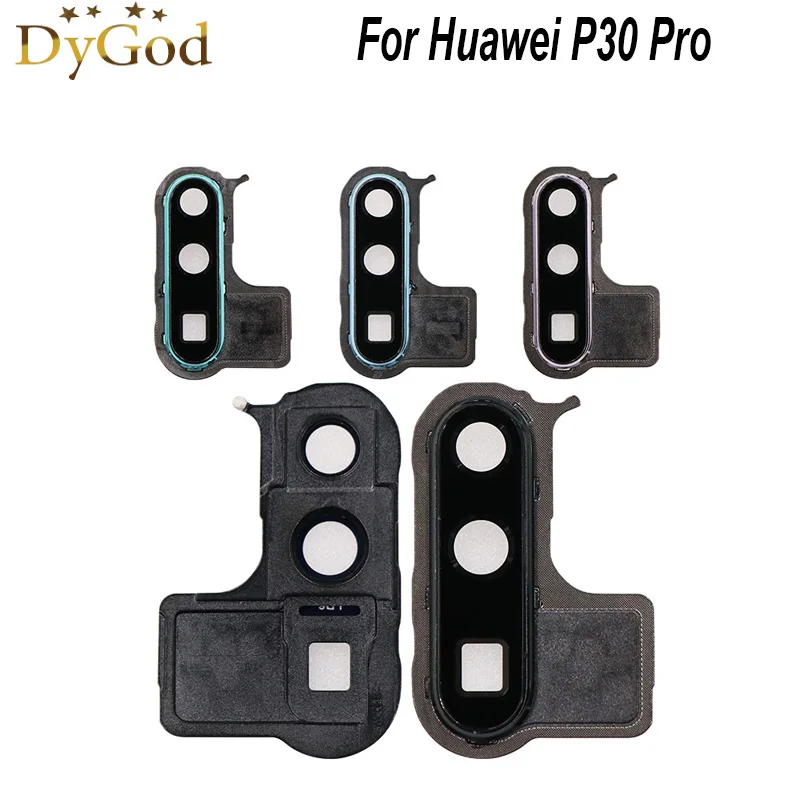 Для задней камеры Huawei P30 Pro стеклянная крышка объектива с рамкой сменный