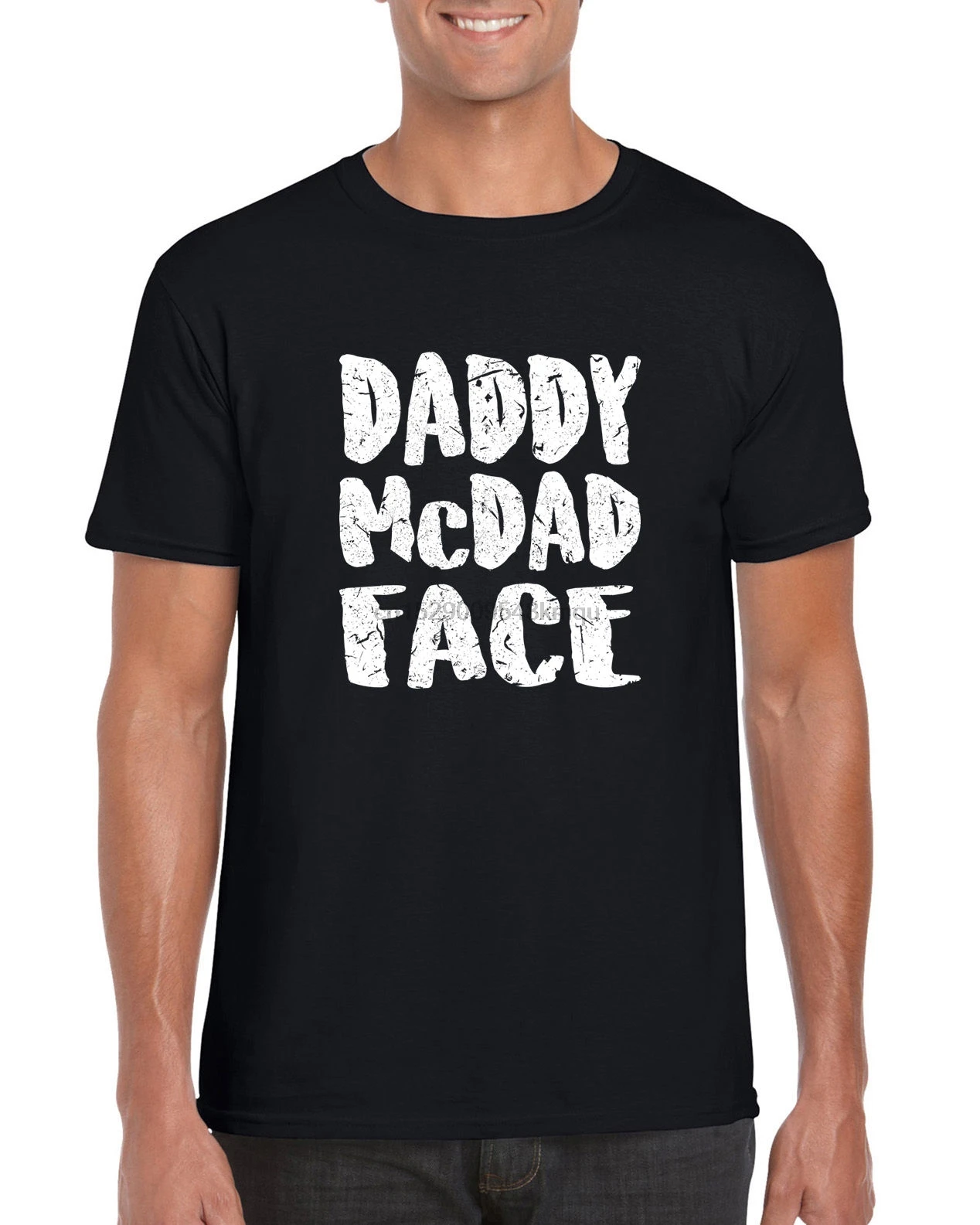 Daddy McDad Face отцы день напечатаны забавная классная мема Подарочная футболка новые