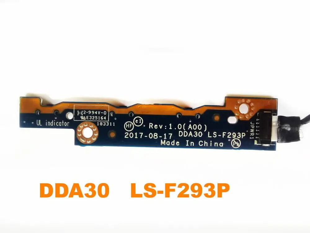 Оригинальная сенсорная панель для dell 7390 E7390 плата питания DDA30 LS-F293P протестирована