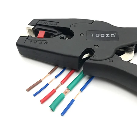 wire stripper Обжимные Щипцы Клещи для штекера 4,8 6,3 Клеммная трубка/изоляция/неизолированные клеммы alicate щипцы ручные инструменты обжимные челюсти набор - Цвет: wire stripper