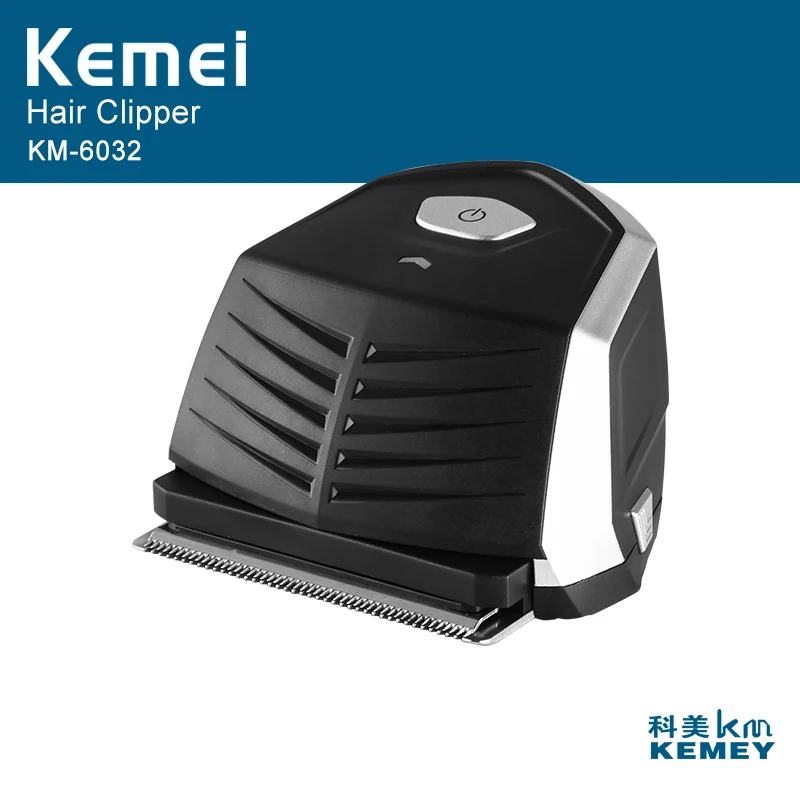 Электрический триммер для волос Kemei мини машинка стрижки 9 ограничений гребень