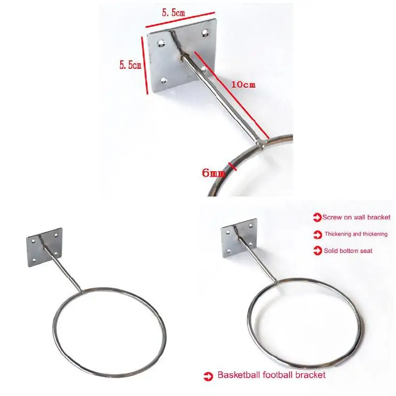 Баскетбольный держатель для футбола настенное крепление стеллаж хранения