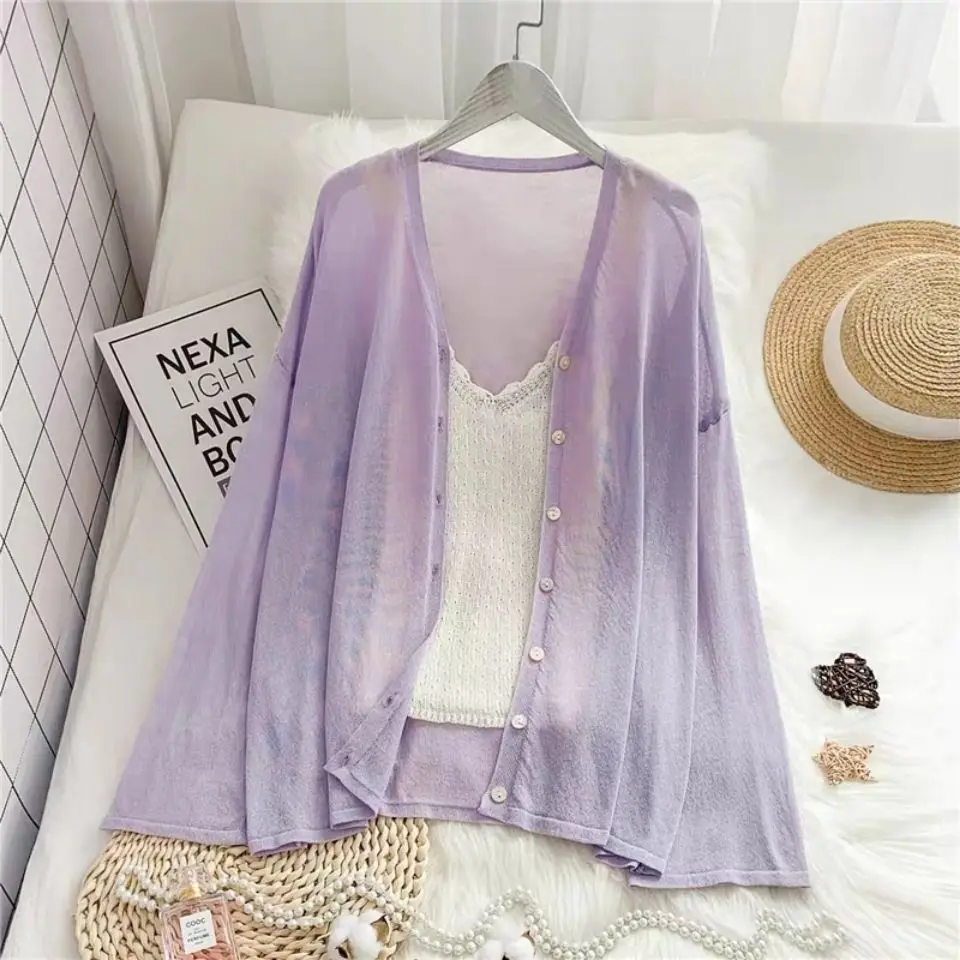 Женский короткий кардиган однотонная тонкая кофта из вискозы с V-образным