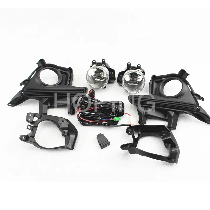 

Hoping For Highlander 2015 2016 Fog Lamp Front Bumper Fog Light Set With Bracket Bulb Wiring Harness Switch For TOYOTA