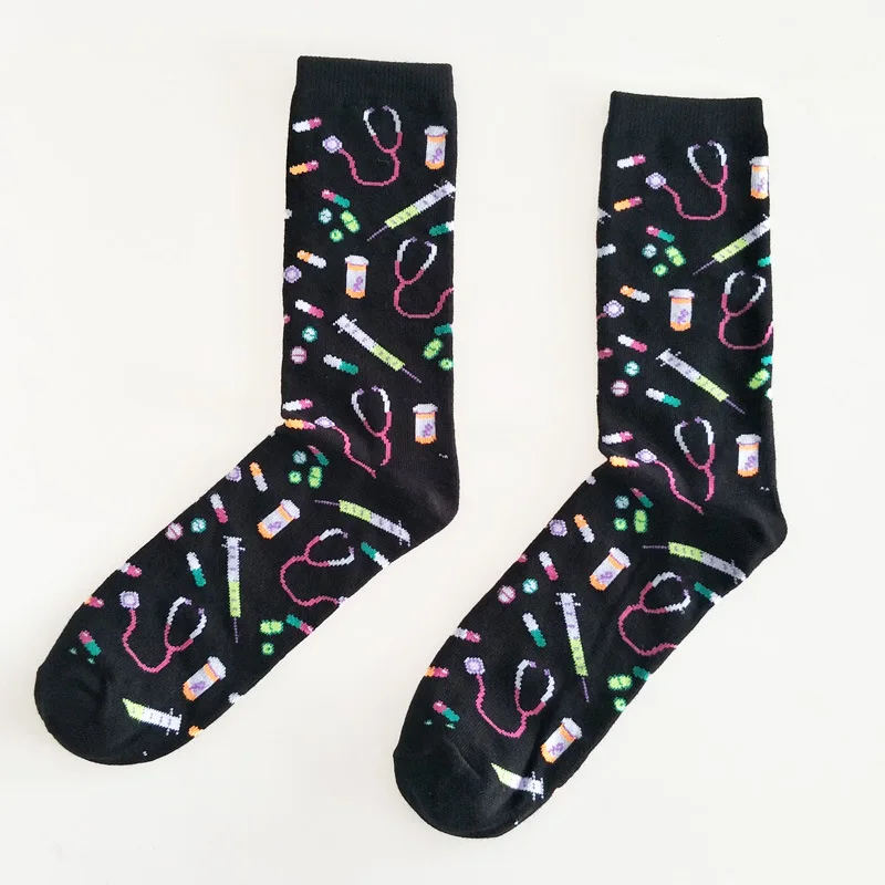 Носки компрессионные женские и мужские хлопковые Удобные Компрессионные