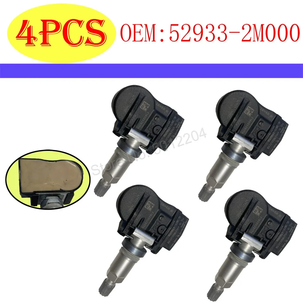 315 МГц TPMS датчик давления в шинах 52933 2M000 для Hyundai акцентная Соната Kia Forte Optima Sorento Soul