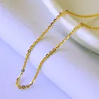 Женское Ожерелье из 18-каратного желтого золота, 50 см, 3,05 г