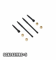 axial 124 4wd scx24 45 hardened steel lengthened front cvd head rear axle copper kona axi31610axi31609