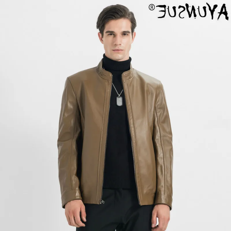 

Men's jacket, motorcycle leather, spring and autumn, kj222416136