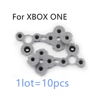 10pcslot conductive rubber for xbox one handle silicon conductive button replacement pads for xbox one s repair parts