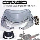 Ветровое стекло для мотоцикла Triumph Street Triple 765 S RS 765R 2021-2022, дефлектор ветра для атлетических модификаций, 1 шт.