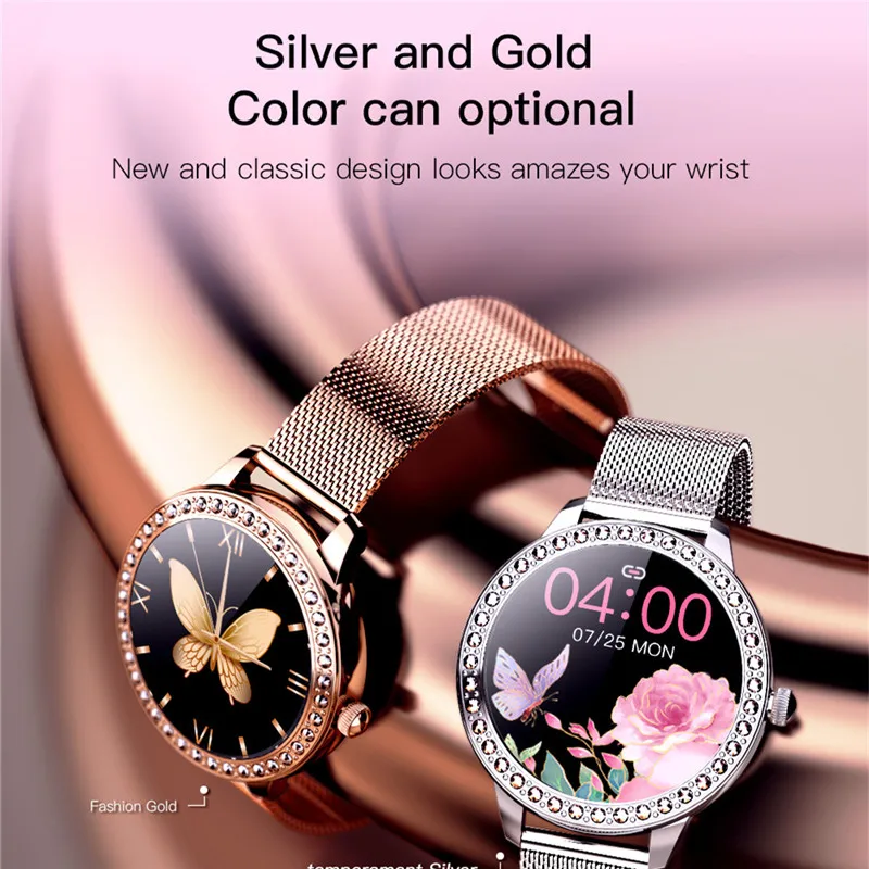 

SN91 2021 Waterproof Fitness Tracker Smart Bracelet Heart Rate Monitoring Sport Bluetooth Lady Watch Women For Android IOS
