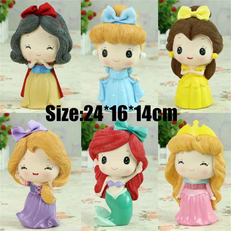 Копилка мультяшная принцесса виниловый Сейф для денег детей игрушки девочек