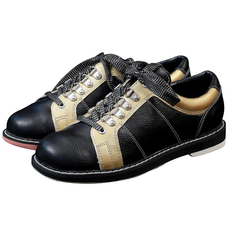Hot professional bowling shoes classic men's leather non-slip wear-resistant sports shoes super comfortable bowling shoes