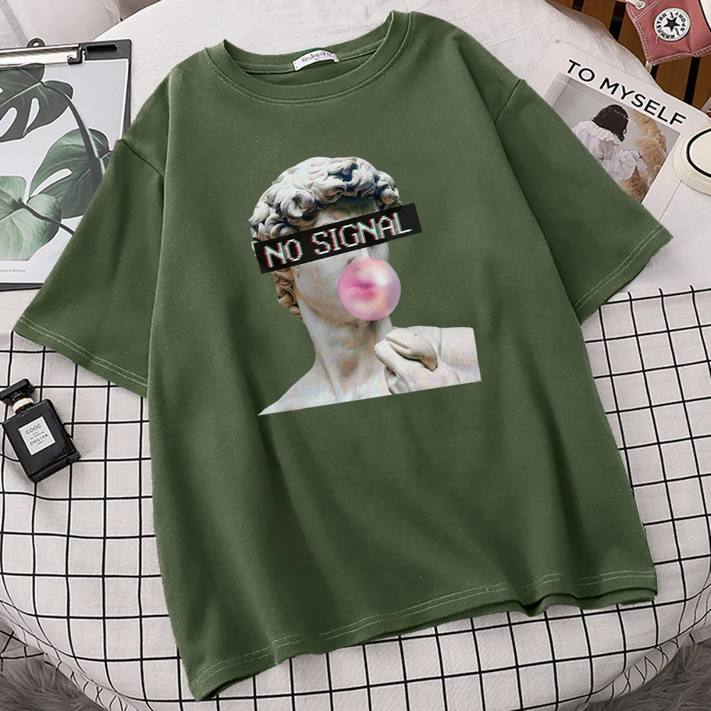 2021 Летние повседневные мужские футболки с рисунком из аниме David резинки сигнала