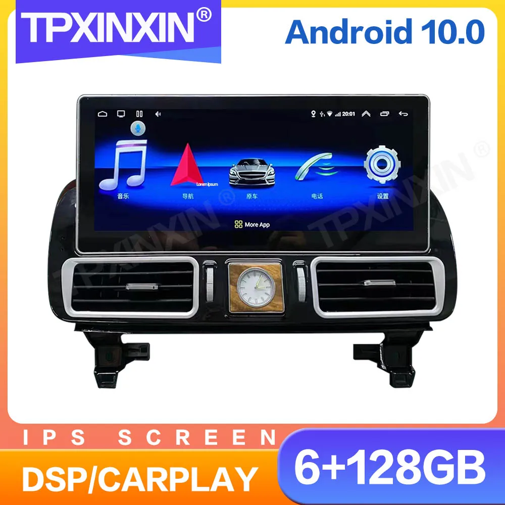 

128GB Android 10 For Mercedes-Benz GLS GLE 2015-2018 Car Radio Multimedia Video Recorder Player Navigation HeadUnit GPS 2din DVD