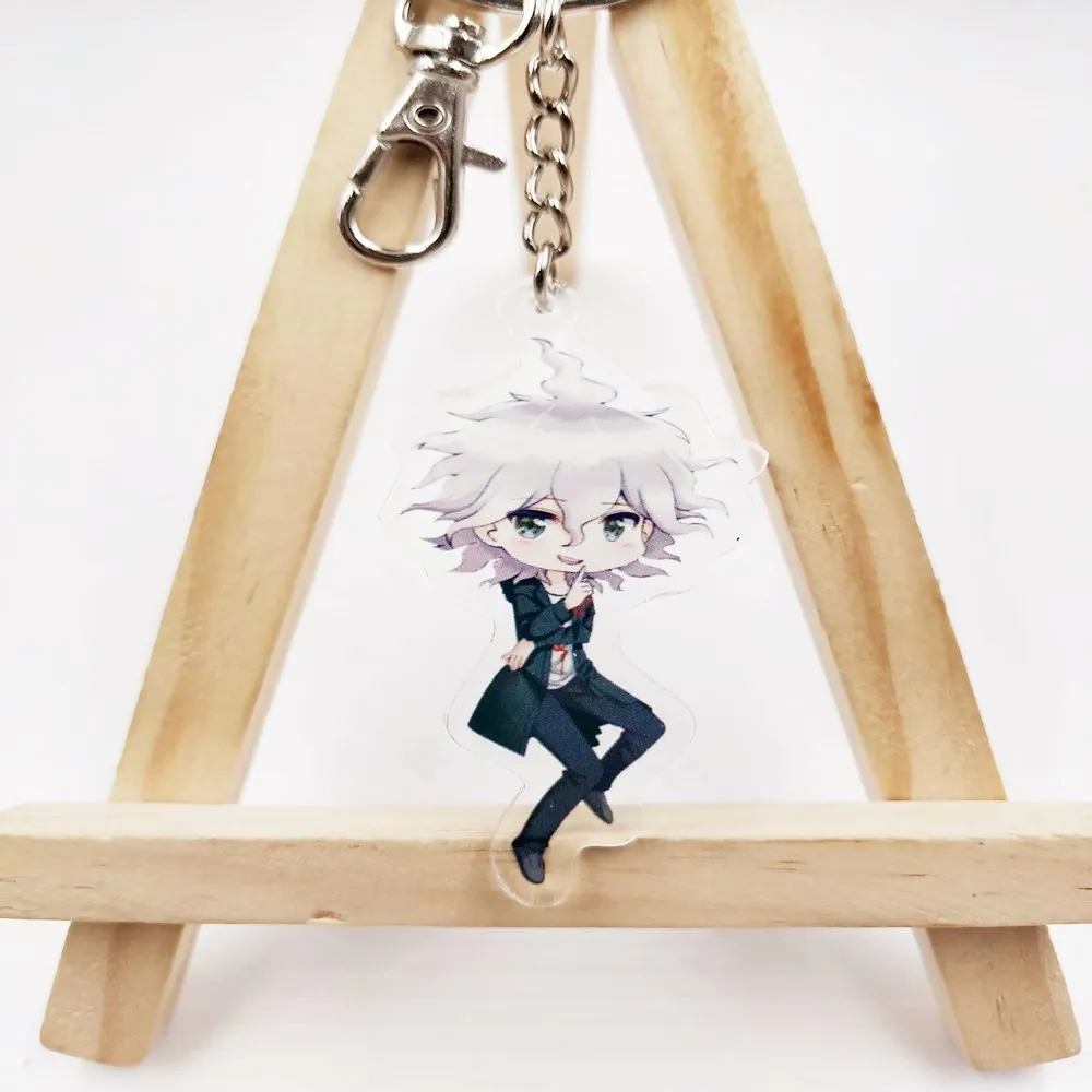 Аниме Danganronpa Dangan Ronpa Komaeda Nagito аниме акриловая подвеска брелок фигурка