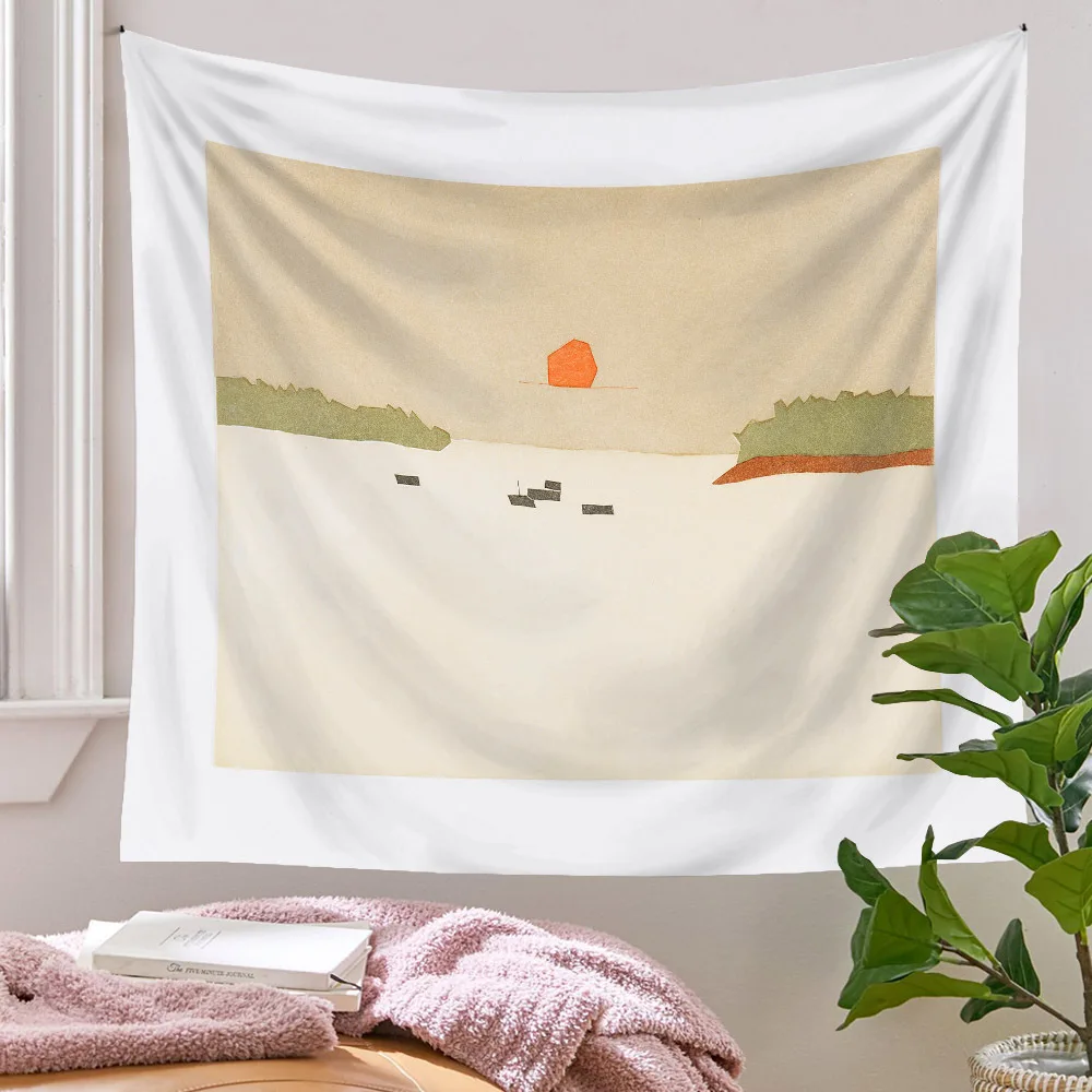 Цилоидная простая картина маслом гобелен украшение для дома настенный богемное