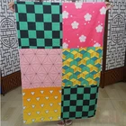 Аниме Demon Slayer Kimetsu No Yaiba, косплей Tanjirou Zenitsu, ткань с принтом для пэчворка, рукоделия, сделай сам, ручная работа CS358