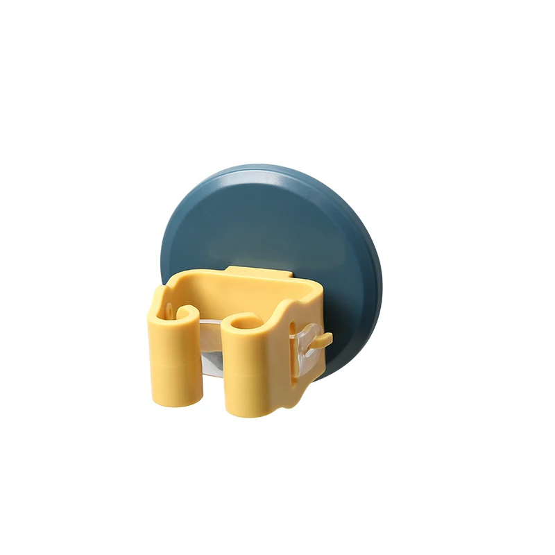 

3 PCS Mop hook Mop clip wall-mounted free punching Strong load-bearing bathroom broom buckle Mop holder