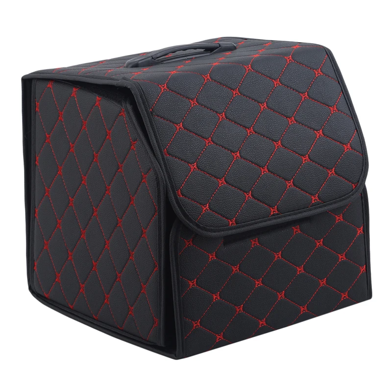 

Foldable Storage Bag Storage Box Portable Storage Box High-quality PU Leather Storage Box For Home Car Storage Box