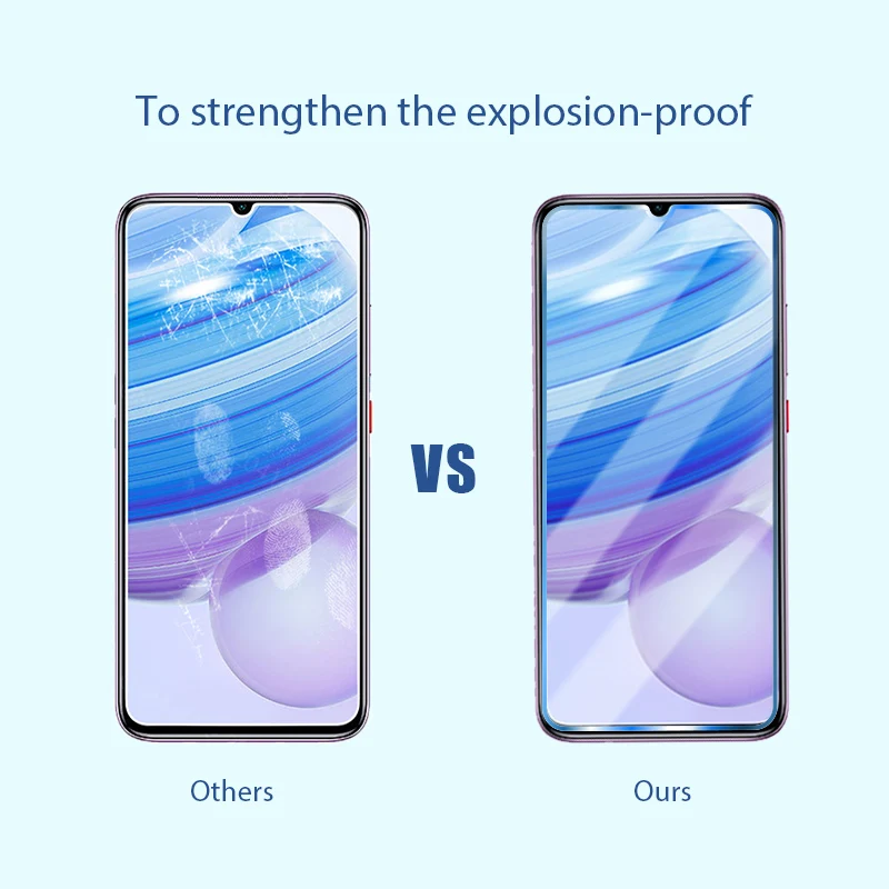 Защитное стекло для Xiaomi Redmi Note 10 Pro 8 8T 9 9S 9T 7 6 5 5A 4 4X 3 шт. | Мобильные телефоны и