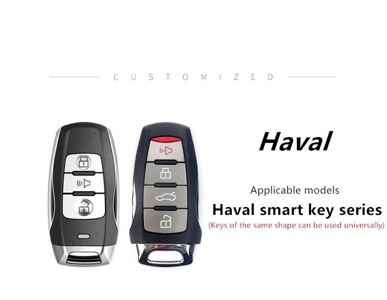 

Car transparent soft rubber key case shell key case for HAVAL H6coupe/H2S/H7/F7/H8/M6,all-inclusive protection,thin&light