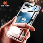 Ультратонкий прозрачный силиконовый чехол-бампер для телефона Huawei P20 P30 Pro P40 Lite 5G P8 P9 P10 Plus Honor 20 30 Pro 30s корпус чехол etui