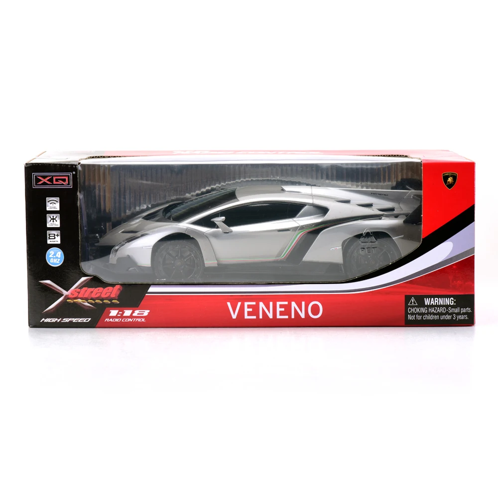 

XQ 1/18 Remote Control Car For Lamborghini Veneno Radio RC Sport Racing Car Toys For Boys Gift For Adults Christmas Gift