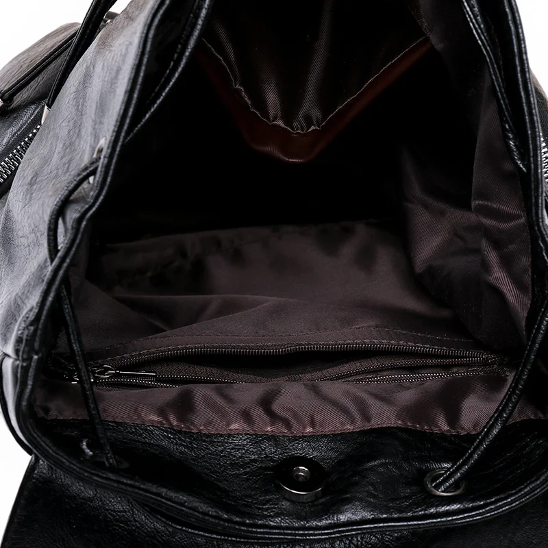 Высококачественный рюкзак женские кожаные большие сумки для женщин Модный