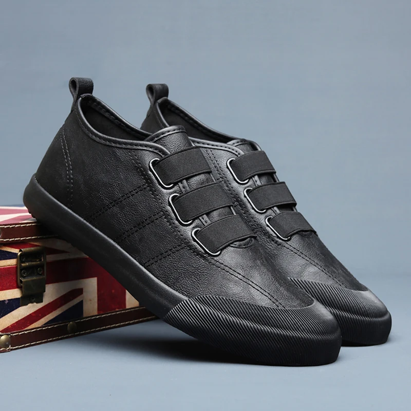 Туфли Monstceler мужские из ПУ кожи брендовые Повседневные Дышащие лоферы без