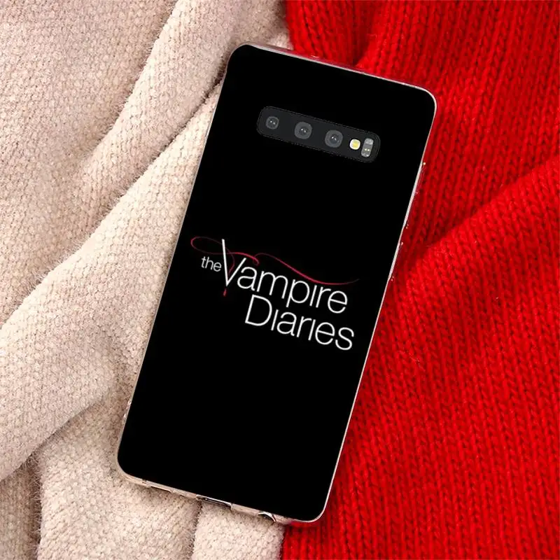 

Vampire Diaries Stefan Damon Phone Case Transparent for Samsung A71 S9 10 20 HUAWEI p30 40 honor 10i 8x xiaomi note 8 Pro 10t 11