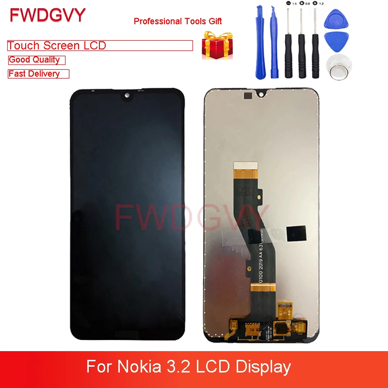 

For Nokia 3.2 LCD Display Touch Screen Digitizer Assembly Full Set Replacement Repair Parts