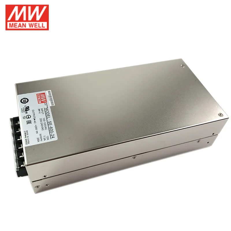 SE 600 24 MEAN WELL Вт в импульсный источник питания 110 В/220 В переменного тока постоянного