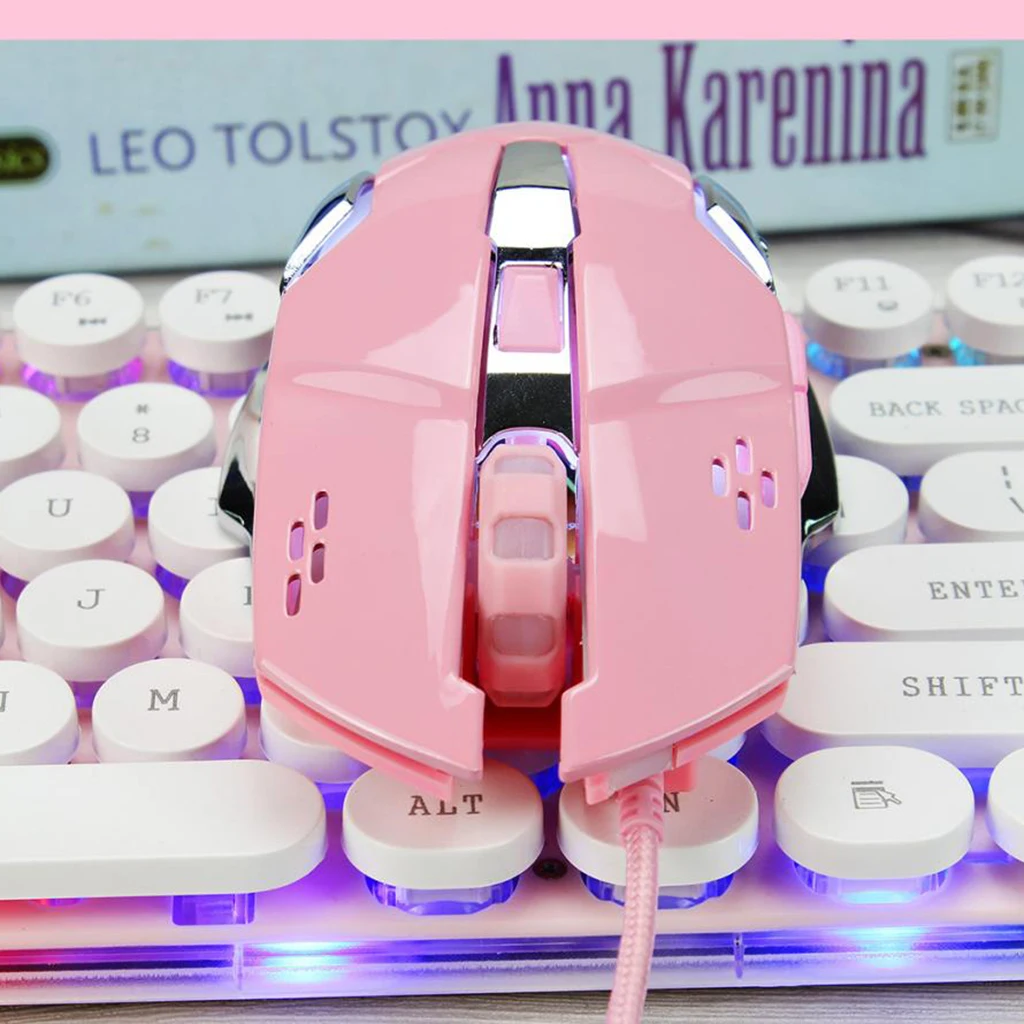 X500 проводная светодиодная подсветка 6 кнопок 3200 точек/дюйм оптическая Usb игровая