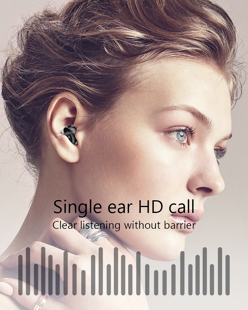 VVKing TWS 5,0, Bluetooth, беспроводные наушники, стерео наушники, наушники с микрофоном, Handsfree, USB, Спортивная гарнитура для Xiaom, iPhone, samsung