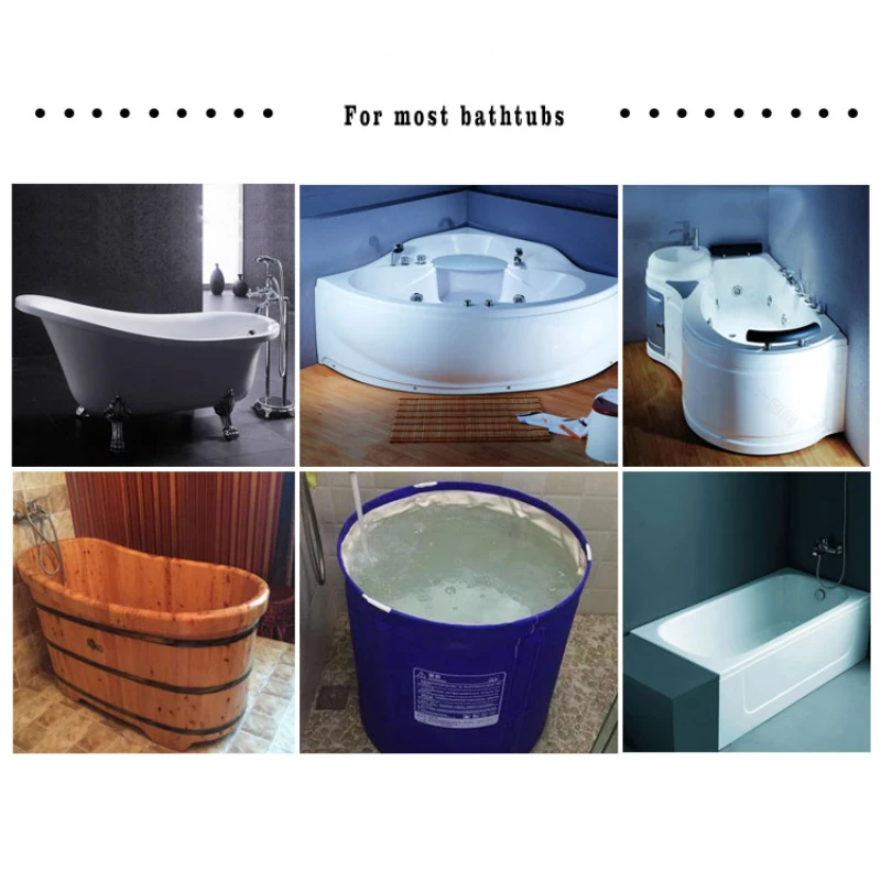 

Cordial Shining Bathroom Bathtub Shelf Cover Bracket Multifunction Stretch Non-SlipBamboo Home Bath Tub Tray