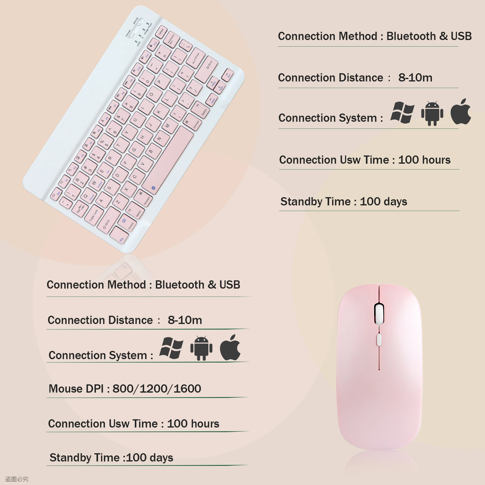 Bluetooth клавиатура беспроводная мышь для iPad Pro 11 2021 12 9 10 5 2 Air 4 Huawei Xiaomi ISO Android Windows |