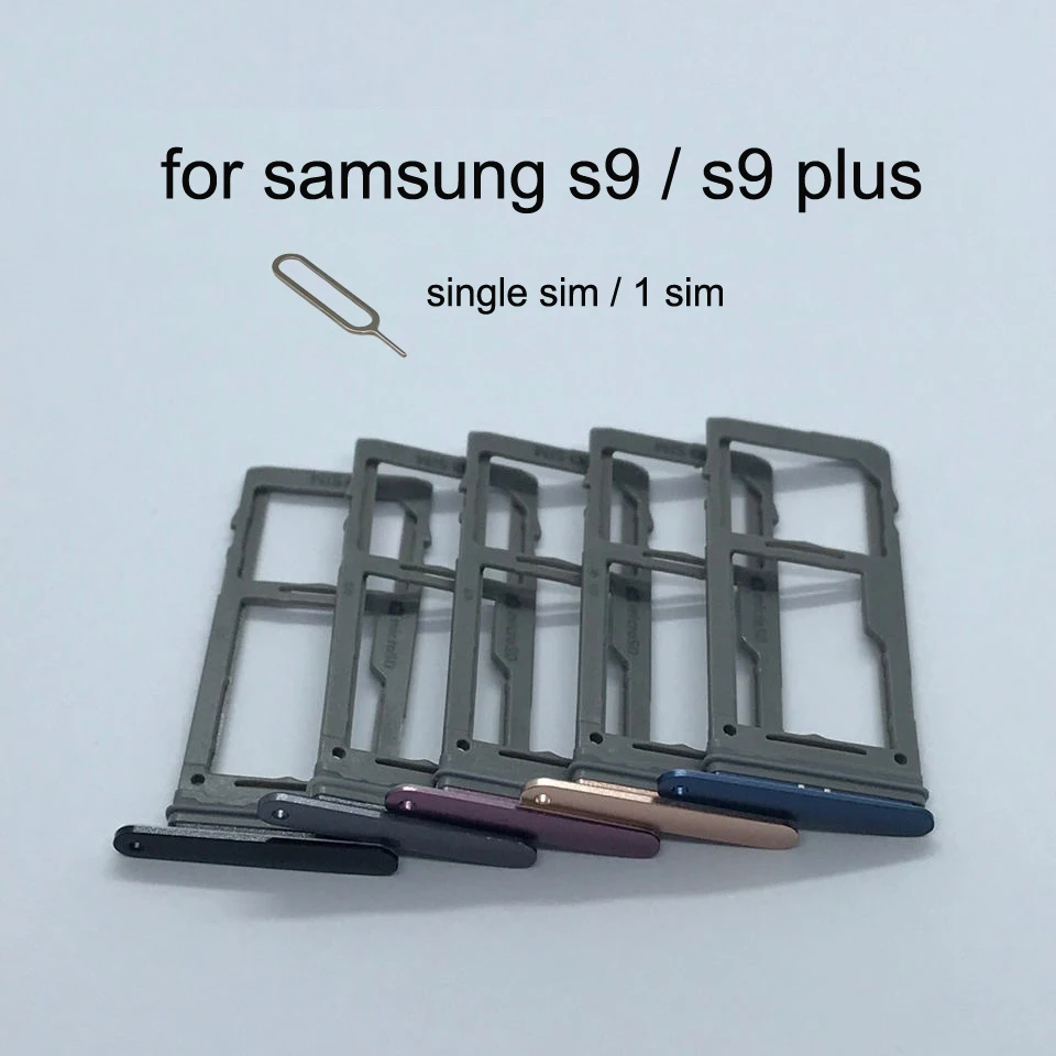 Для Samsung Galaxy S9 Plus G965 G965F G965FD G965U оригинальный корпус для телефона Новый адаптер SIM