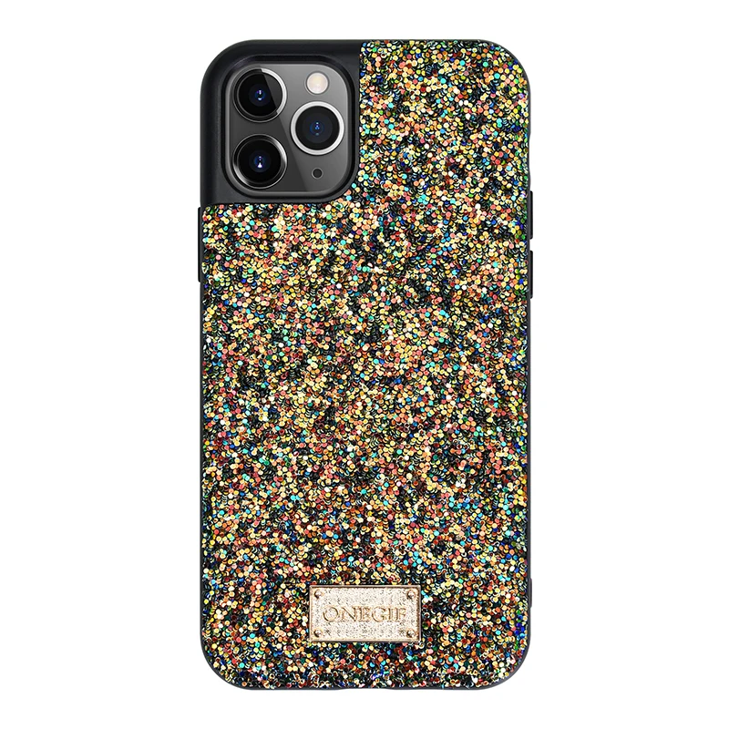 

Glitter color 3D Crystal case for iphone 11 11pro 11promax xsmax xr soft tpu back cover cases for girls