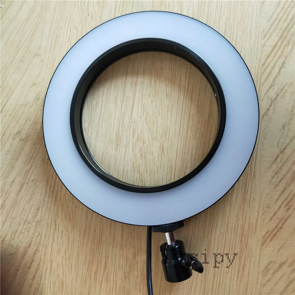 6 &quotSelfie Ring Light LED Studio Photo Ringlight с пультом дистанционного управления для штатива 0 5 м