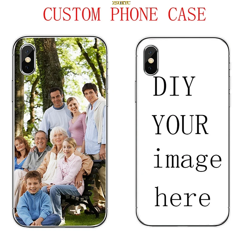 DIY шаблон изображения настроить свой собственный фото новый жесткий чехол для