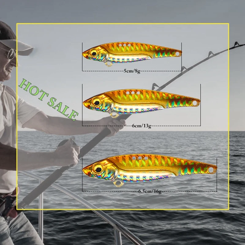 

New Metal Cast Jig Spoon 8/13/16g Shore Casting Jigging Lead Fish Sea Bass Fishing Lure Artificial Bait Tackle