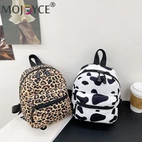 fashion women animal pattern backpack casual all match butterfly printing nylon knapsack preppy style travel shoulder small bags