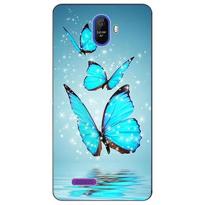 Для BQ 5016G выбор 5 0 дюймов чехол силиконовый мягкий бант из ленты TPU с изображением s