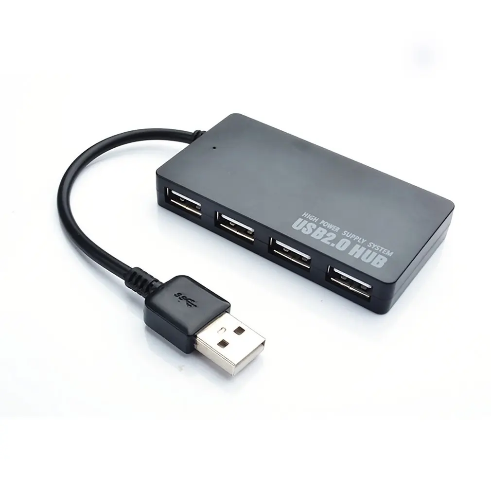 4-портовый разъем USB 2 0 концентратор переходник разветвитель с микро-usb порт